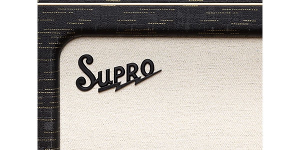 SUPRO / AMBASSADOR CUSTOM Black Scandia with Gold Accents画像6