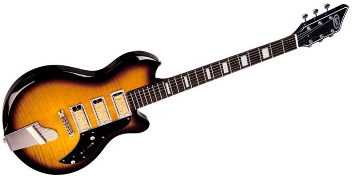 SUPRO Hampton Flame Maple Tobacco Burst 送料無料 | Sound House