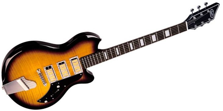 Supro Hampton Tobacco Burst