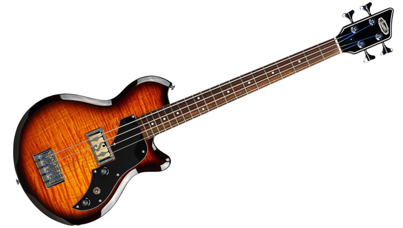 SUPRO/Huntington I Flame Tobacco Burst Piezo