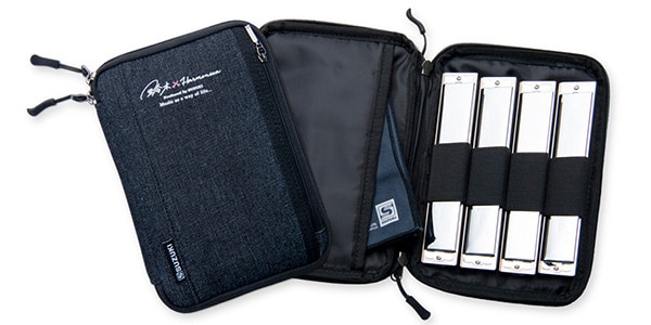 SUZUKI / HSC-T4B Case for 4 Diatonic Harmonicas画像3