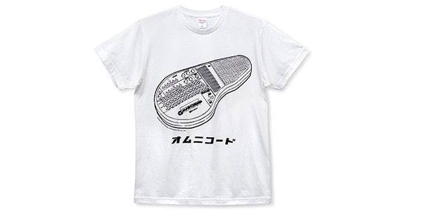SUZUKI / Omnicord T-Shirt White OM-T Size L