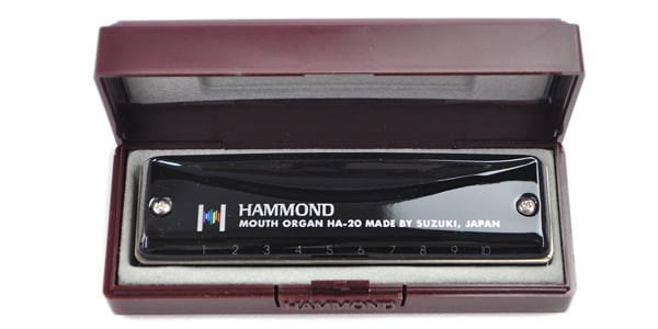 SUZUKI / 	HAMMOND HA-20 10-hole harmonica D画像3
