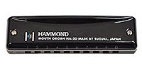 SUZUKI HAMMOND HA-20 10ホールズハーモニカ/B Flat