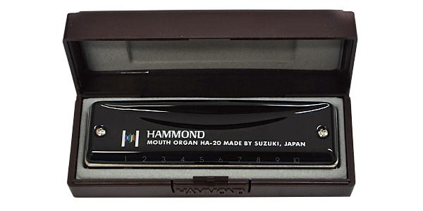 SUZUKI スズキ HAMMOND HA-20 10ホールズハーモニカ 送料無料 サウンドハウス