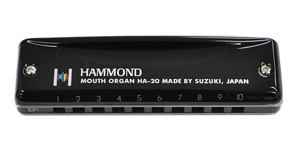 SUZUKI/HAMMOND HA-20 10ホールズハーモニカ/D Flat