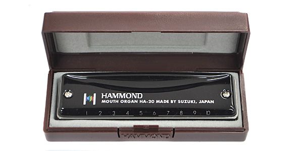 SUZUKI / 	HAMMOND HA-20 10-hole harmonica F♯ 画像3