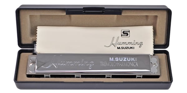 SUZUKI ( スズキ ) SU-21 Humming 複音ハーモニカ G♯ 送料無料