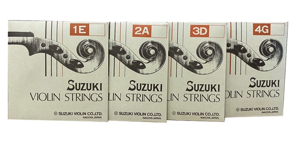 SUZUKI VIOLIN / SUZUKI Violin Strings Set Blue 1/8 1/10 1/16 Size画像3