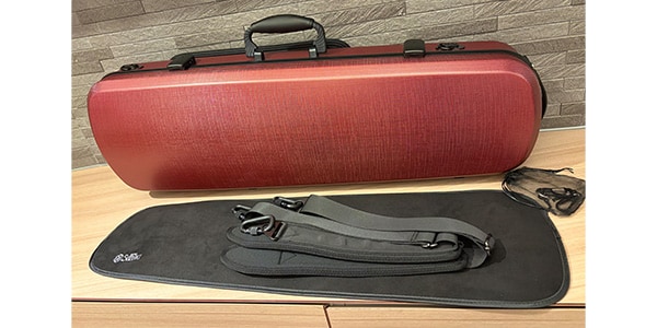 SUZUKI VIOLIN ( スズキバイオリン )  / P58 バイオリンハードケース ワインレッド画像4