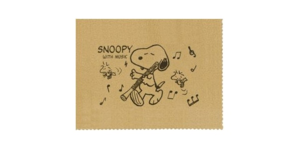 SNOOPY WITH MUSIC ( スヌーピーウィズミュージック )  / SCLOTH-OB クリーニングクロス オーボエ