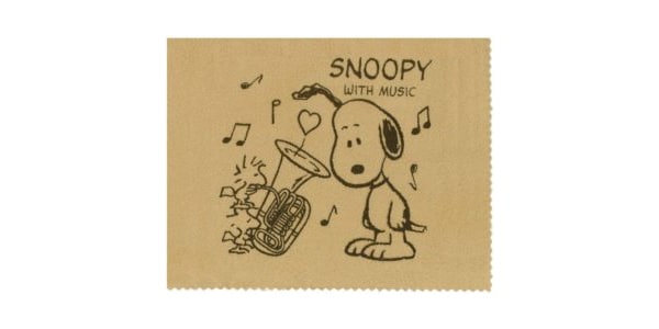 SNOOPY WITH MUSIC ( スヌーピーウィズミュージック )  / SCLOTH-TU　クリーニングクロス チューバ