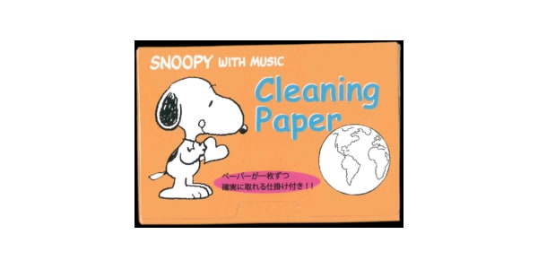 SNOOPY WITH MUSIC ( スヌーピーウィズミュージック )  / SCLPAPER クリーニングペーパー