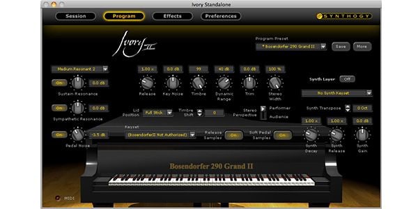 Synthogy / Ivory II Grand Pianos Upgrade 画像2