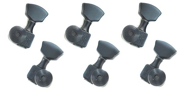 Trim-Lok 3x3 Locking Guitar Tuners Satin Black