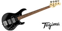 Tagima Guitars / FUSION H2 4 BLACK Rosewood BK Pickguard