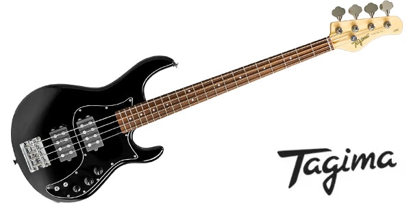 Tagima Guitars / FUSION H2 4 BLACK Rosewood BK Pickguard