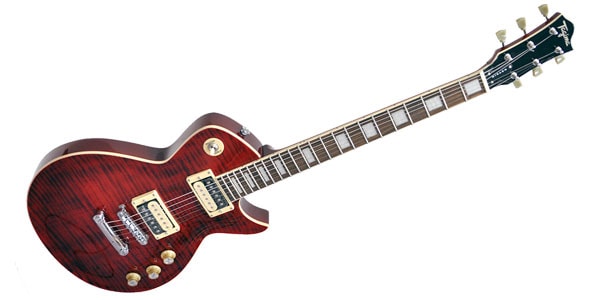 Tagima Guitars / MIRACH FLAMED TRANSPARENT RED画像3