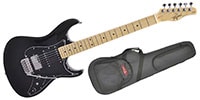 Tagima Guitars / STELLA LF BK BLACK ケース付属セット