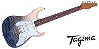 Tagima Guitars / STELLA DW TRANSPARENT FADE BLACK
