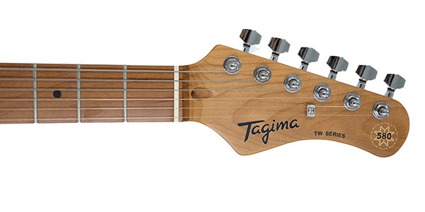 Tagima Guitars / TG-580 SPARKLE GRYSP LF AWH画像5