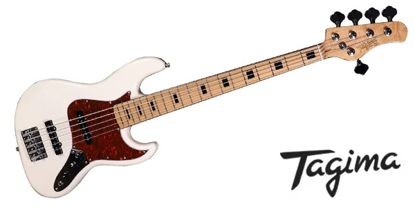 Tagima Guitars / TJB-5 OLYMPIC WHITE