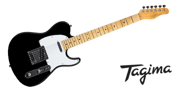 【楽天最安値に挑戦】 LF TW-55 ) タジマギターズ ( Guitars Tagima WH 送料無料 BLACK ギター