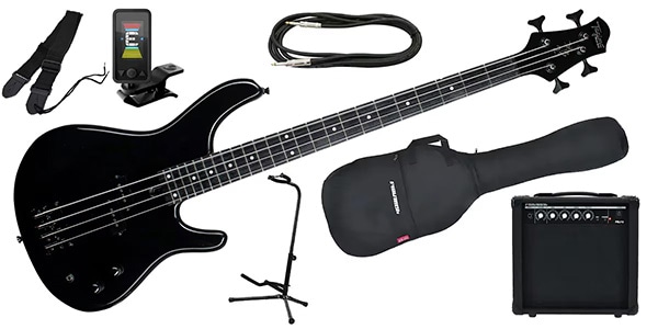 Tagima Guitars ( タジマギターズ )  / XB-21 4 BLACK 初心者セット