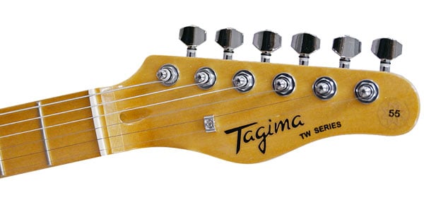 Tagima Guitars / TW-55 LF BK BUTTERSCOTCH画像5