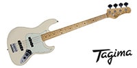Tagima Guitars / TW-73 OLYMPIC WHITE Maple AWH Pickguard