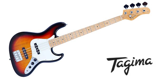 Tagima Guitars / TW-73 SUNBURST Maple AWH Pickguard