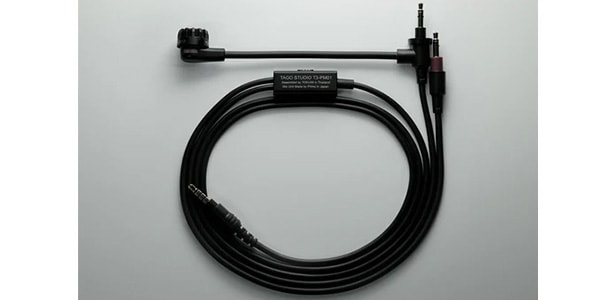 TAGO STUDIO TAKASAKI ( タゴスタジオタカサキ )  / T3-03用 フレキシブルマイク付ケーブル 黒 T3-PM01(BK)