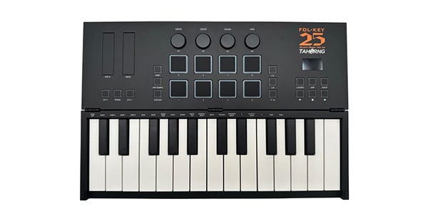 TAHORNG / FOL-KEY25 折りたたみ式MIDIキーボード画像3