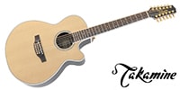 TAKAMINE PTU141C12N　12弦ギター