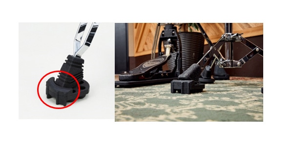 TAMA / TIBL1 Anti-vibration pad for stand legs and bass drum legs 画像2