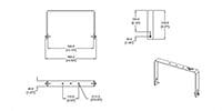 TANNOY VX6 BRACKET HORIZONTAL