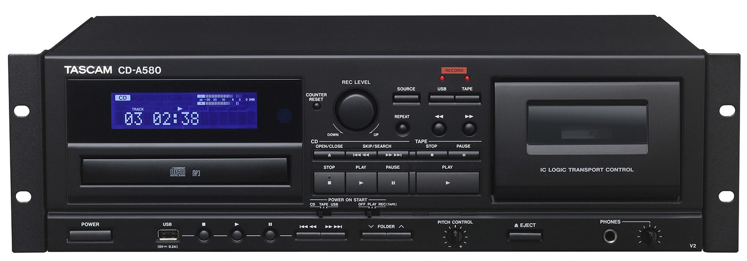 独創的 ももハウスTASCAM CDプレーヤー CD-A580