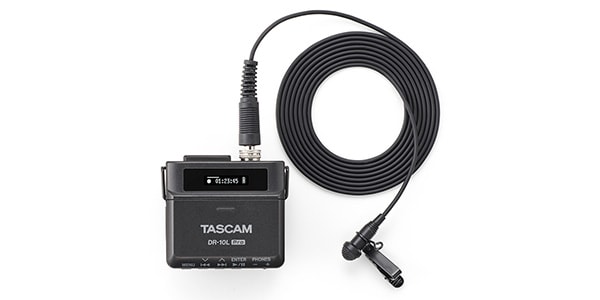 DR-10L | ピンマイク付き小型オーディオレコーダー | TASCAM (日本)