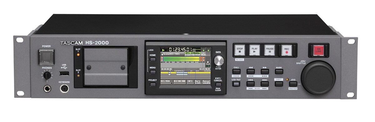 TASCAM/HS-2000　オーディオレコーダー