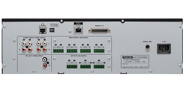 TASCAM / MX-D1606画像4