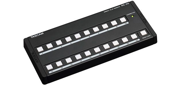 TASCAM ( タスカム )  / RC-20　リモートコントローラー 画像3
