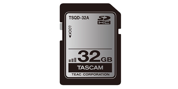 TASCAM/TSQD-32A　SDHCカード