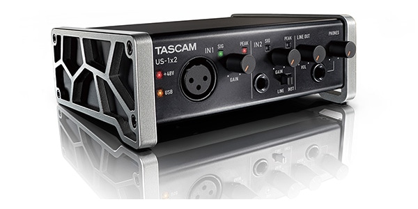 TASCAM / US-1X2-CU オーディオインターフェイス画像2