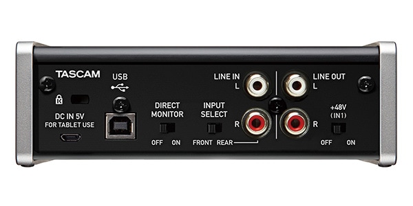 TASCAM / US-1X2-CU オーディオインターフェイス画像3