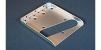 tatsuta Titanium Parts Telecaster Titanium Bridge Plate