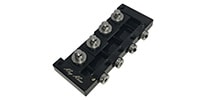  Ray Ross Saddle-Less 4-String Bass Bridge Black