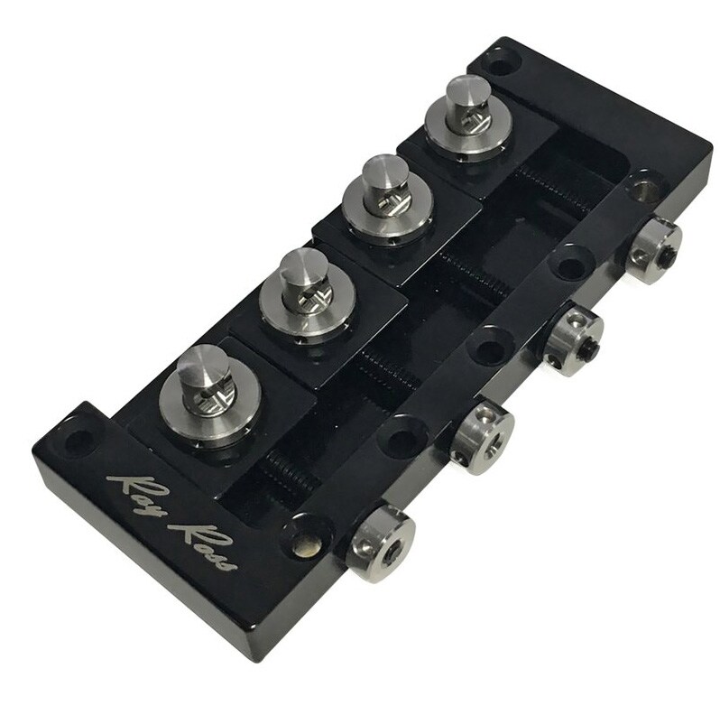 /Ray Ross Saddle-Less 4-String Bass Bridge Black