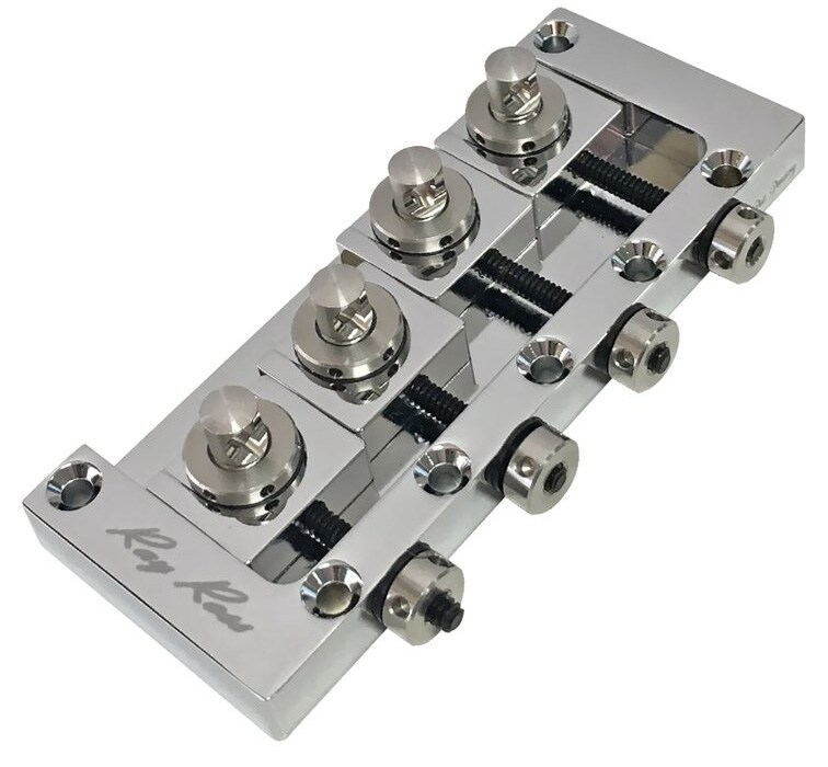 /Ray Ross Saddle-Less 4-String Bass Bridge Chrome