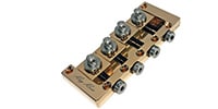  Ray Ross Saddle-Less 4-String Bass Bridge Gold