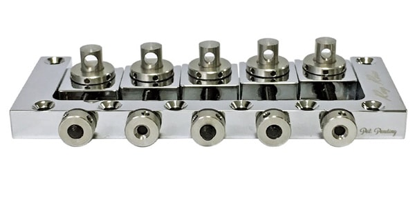 Ray Ross / Ray Ross Saddle-Less 5-String Bass Bridge 19mm Chrome画像2